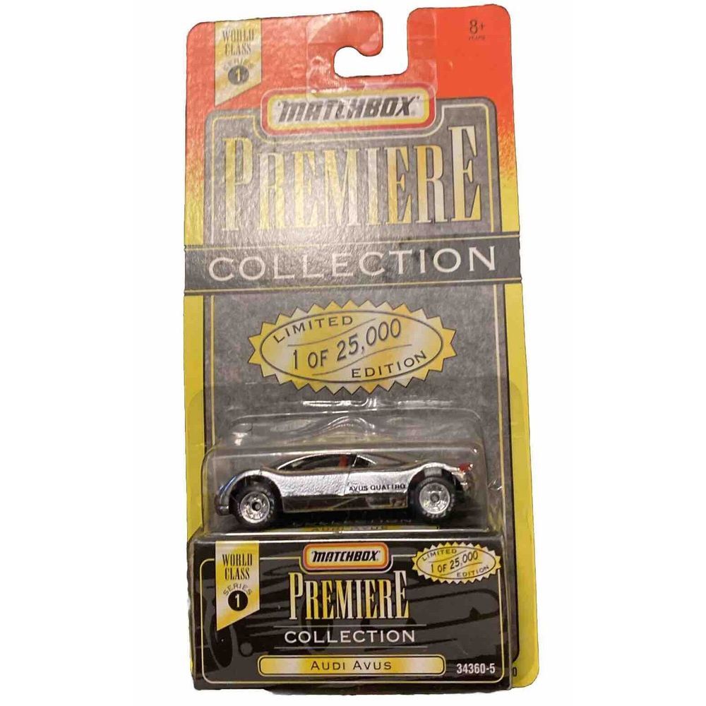 Matchbox -‎ 1995 World Class Series 1 Premiere Collection Audi Avus - Chrome